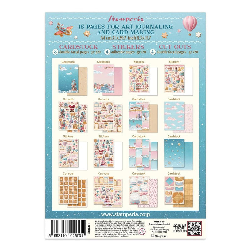 Stamperia - Candy Christmas - Junk Journal - Craftywaftyshop