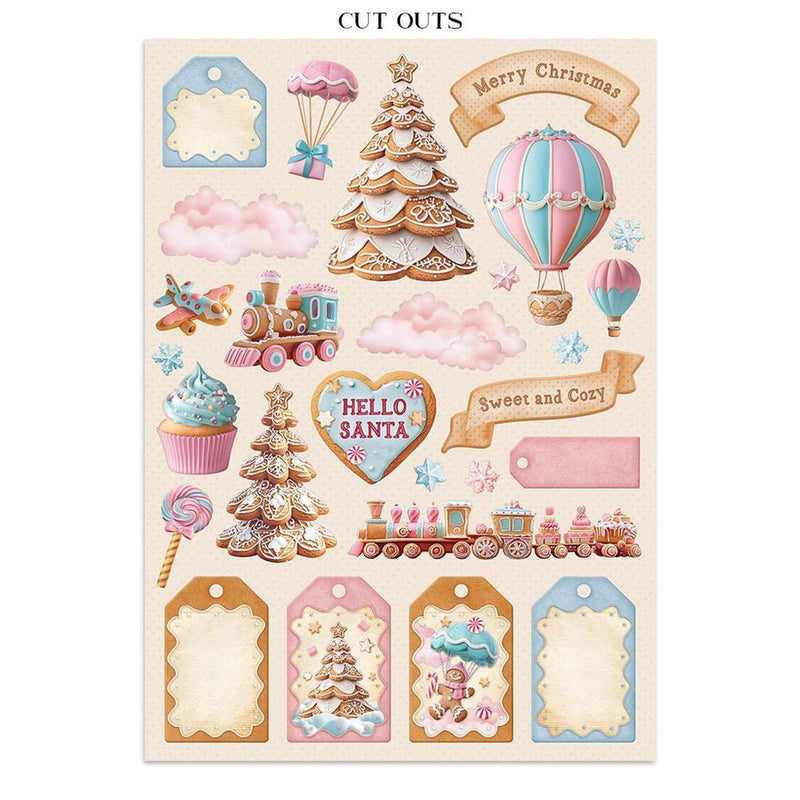 Stamperia - Candy Christmas - Junk Journal - Craftywaftyshop