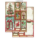Stamperia Classic Christmas Junk Journal A4 | SPSBJK23 - Craftywaftyshop