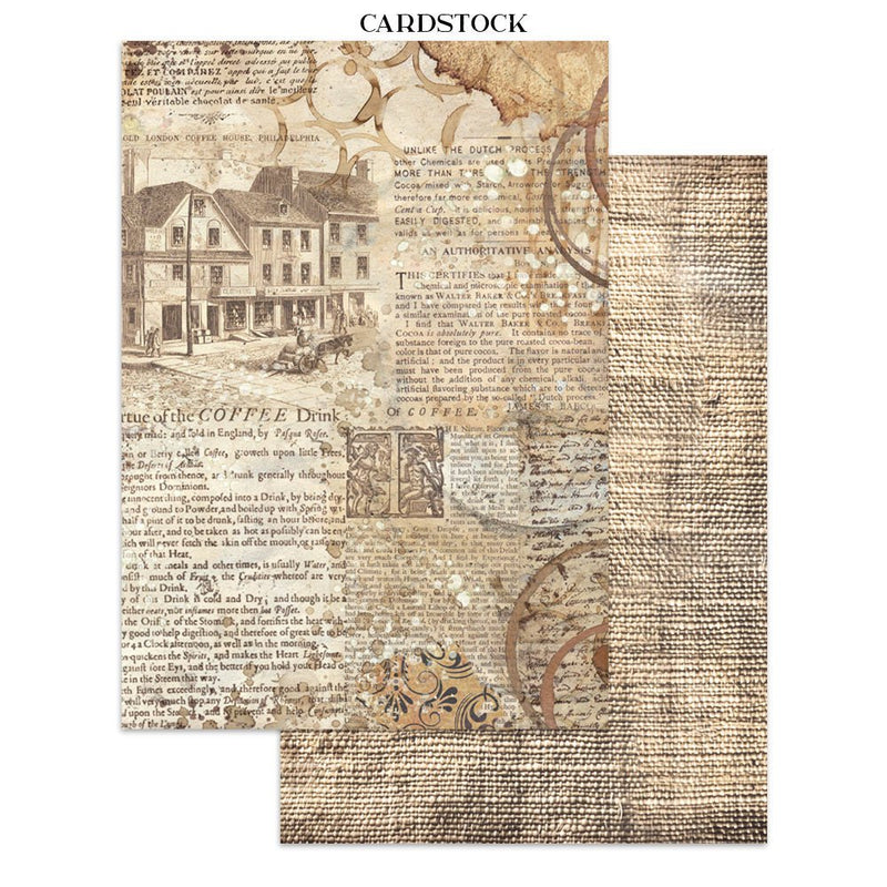 Stamperia - Coffee & Chocolate - Junk Journal - Craftywaftyshop