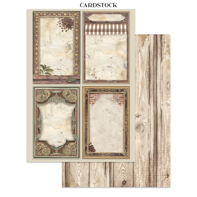 Stamperia - Coffee & Chocolate - Junk Journal - Craftywaftyshop