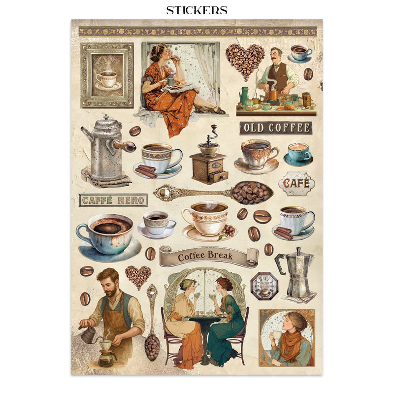 Stamperia - Coffee & Chocolate - Junk Journal - Craftywaftyshop
