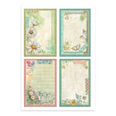 Stamperia Daisy Art A4 Junk Journal (16 Pages) Mixed Media Pad – SBJK14 - Craftywaftyshop