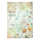 Stamperia Daisy Art A4 Junk Journal (16 Pages) Mixed Media Pad – SBJK14 - Craftywaftyshop