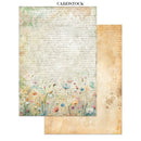 Stamperia Daisy Art A4 Junk Journal (16 Pages) Mixed Media Pad – SBJK14 - Craftywaftyshop