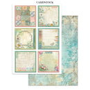Stamperia Daisy Art A4 Junk Journal (16 Pages) Mixed Media Pad – SBJK14 - Craftywaftyshop