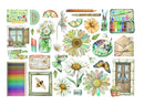 Stamperia - Daisy Art - Ephemera (29pc) SPDFLCT74 - Craftywaftyshop