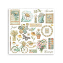 Stamperia Daisy Art Rub - On Kit (6 Sheets, 6.1" x 6.1") – DFLRBX08 - Craftywaftyshop