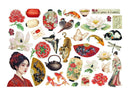 Stamperia Ephemera – Oriental Garden | SPDFLCT87 - Craftywaftyshop