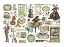 Stamperia Ephemera – Symphony | SPDFLCT84 - Craftywaftyshop