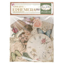 Stamperia Flowers and Poems Ephemera | Self-Adhesive | DFLCT92 - Craftywaftyshop