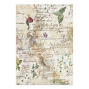 Stamperia Flowers and Poems Junk Journal Focus Points | A5 | SBJKS10 - Craftywaftyshop