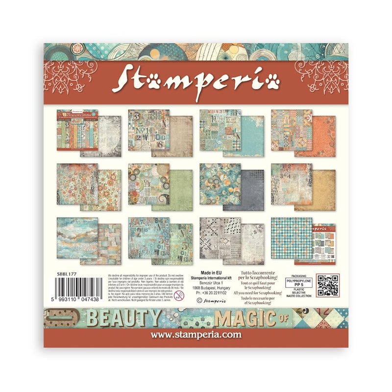 Stamperia - Furry Friends - 12"x12" Backgrounds Pad - Craftywaftyshop