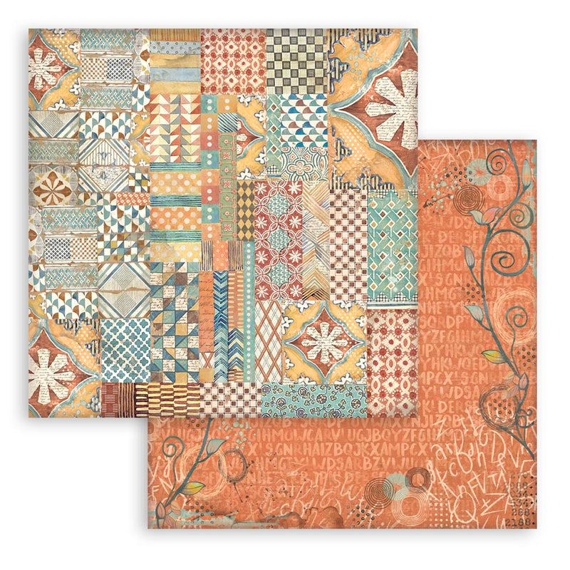 Stamperia - Furry Friends - 12"x12" Backgrounds Pad - Craftywaftyshop