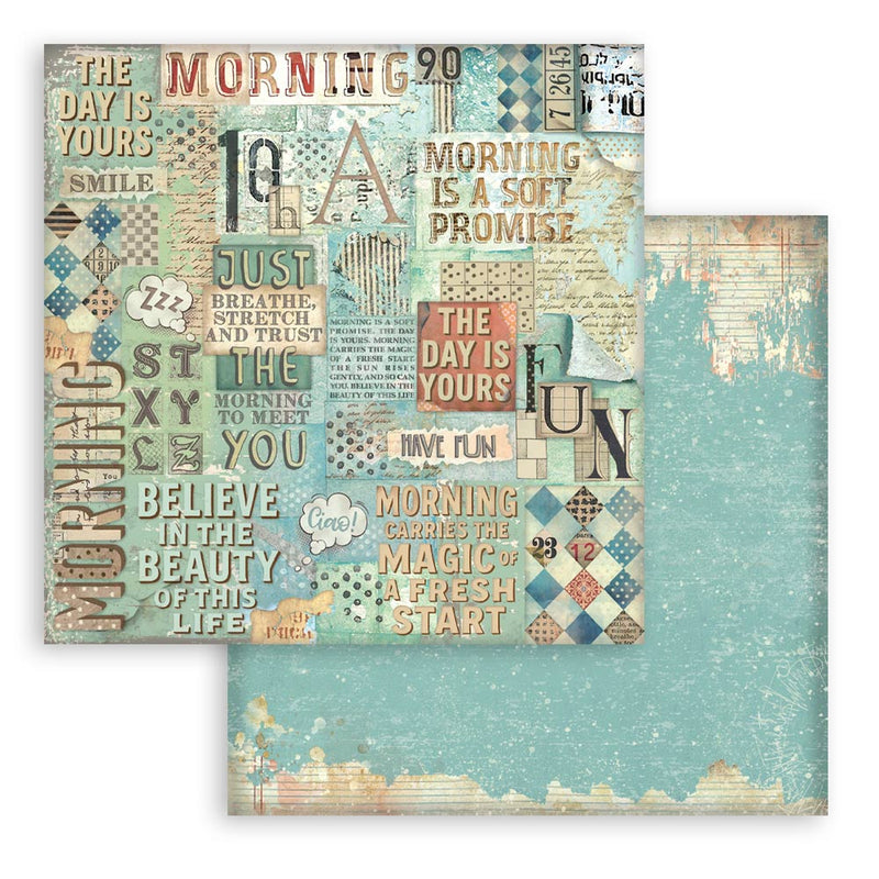 Stamperia - Furry Friends - 12"x12" Backgrounds Pad - Craftywaftyshop