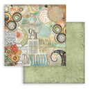 Stamperia - Furry Friends - 8"x8" Backgrounds Pad - Craftywaftyshop