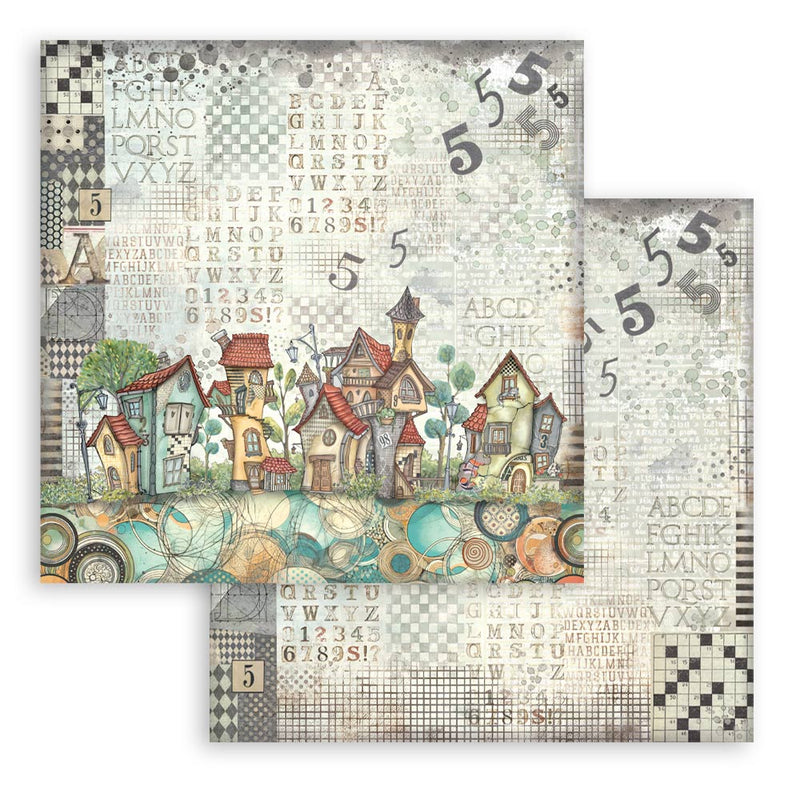 Stamperia - Furry Friends - 8"x8" Double Sided Pad - Craftywaftyshop