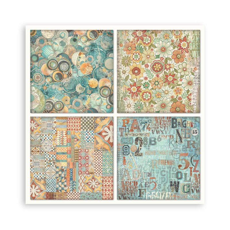 Stamperia - Furry Friends - 8"x8" Single Sided Pad - Craftywaftyshop