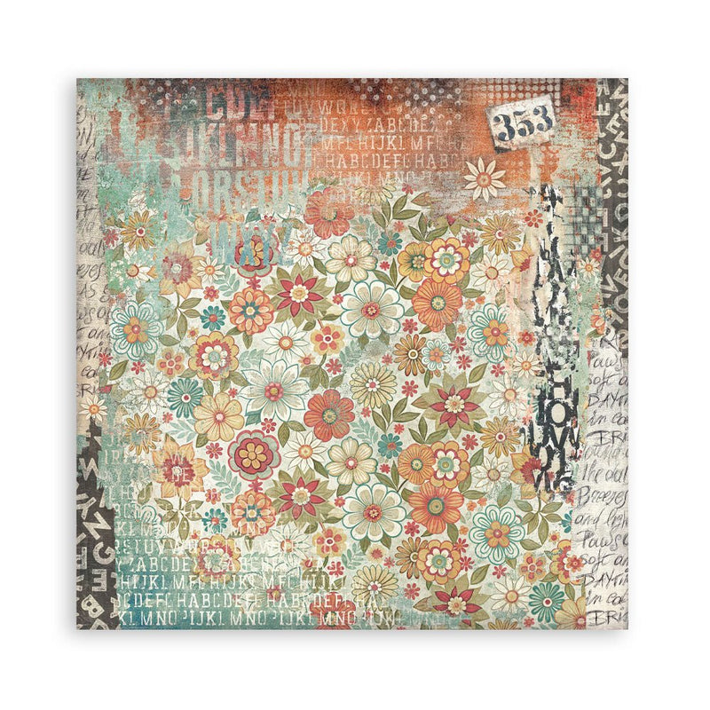 Stamperia - Furry Friends - 8"x8" Single Sided Pad - Craftywaftyshop