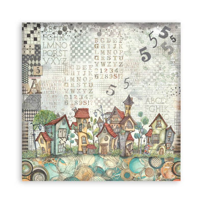 Stamperia - Furry Friends - 8"x8" Single Sided Pad - Craftywaftyshop