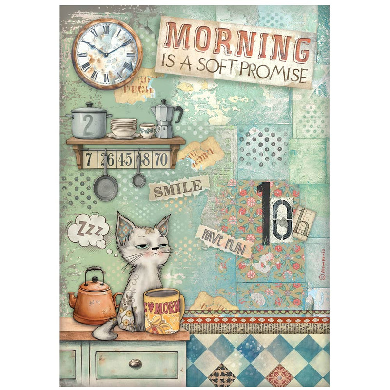Stamperia - Furry Friends - A4 Rice Paper Selection - Craftywaftyshop