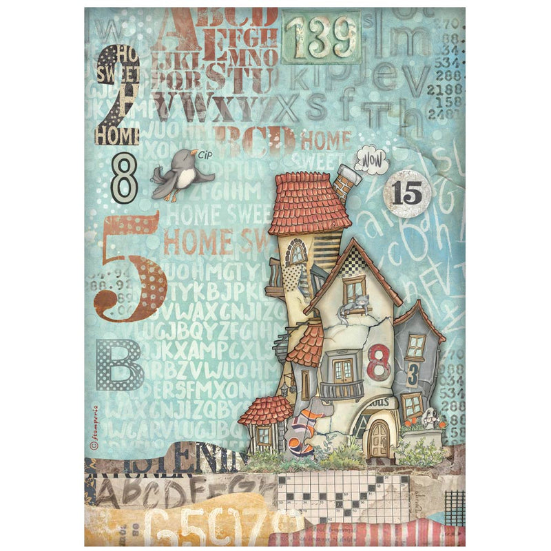 Stamperia - Furry Friends - A4 Rice Paper Selection - Craftywaftyshop