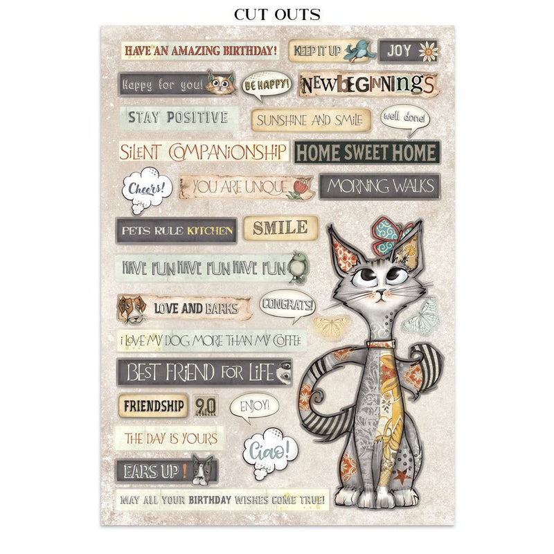 Stamperia - Furry Friends - Junk Journal - Craftywaftyshop