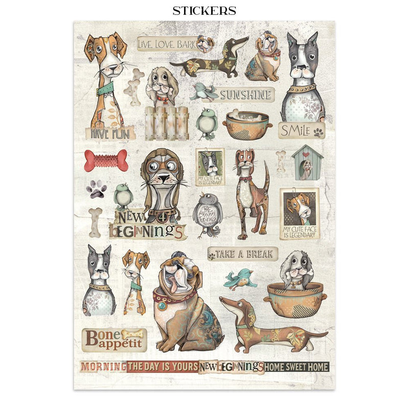 Stamperia - Furry Friends - Junk Journal - Craftywaftyshop