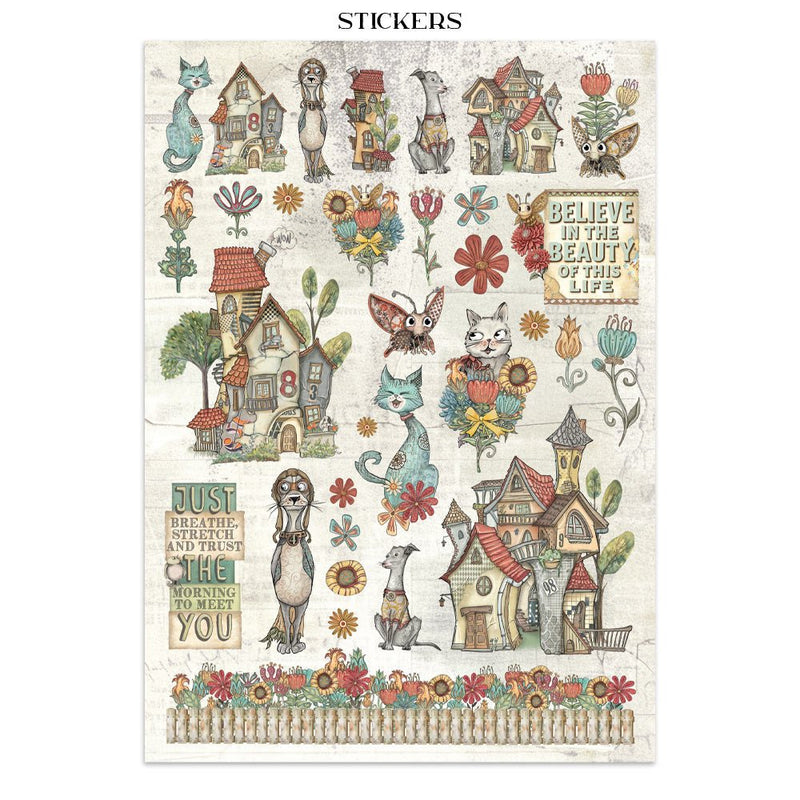 Stamperia - Furry Friends - Junk Journal - Craftywaftyshop