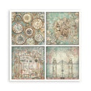 Stamperia Gardens of Time 12x12 Single - Sided Paper Pad 22 Sheets | SBBXLB36 - Craftywaftyshop