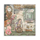 Stamperia Gardens of Time 12x12 Single - Sided Paper Pad 22 Sheets | SBBXLB36 - Craftywaftyshop