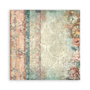 Stamperia Gardens of Time 8x8 Backgrounds Paper Pad 10 Sheets | SBBS142 - Craftywaftyshop