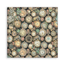 Stamperia Gardens of Time 8x8 Backgrounds Paper Pad 10 Sheets | SBBS142 - Craftywaftyshop