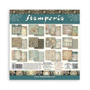 Stamperia Gardens of Time 8x8 Backgrounds Paper Pad 10 Sheets | SBBS142 - Craftywaftyshop