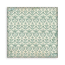 Stamperia Gardens of Time 8x8 Backgrounds Paper Pad 10 Sheets | SBBS142 - Craftywaftyshop
