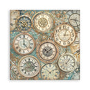 Stamperia Gardens of Time 8x8 Backgrounds Paper Pad 10 Sheets | SBBS142 - Craftywaftyshop