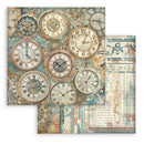 Stamperia Gardens of Time 8x8 Backgrounds Paper Pad 10 Sheets | SBBS142 - Craftywaftyshop