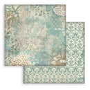 Stamperia Gardens of Time 8x8 Backgrounds Paper Pad 10 Sheets | SBBS142 - Craftywaftyshop