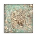 Stamperia Gardens of Time 8x8 Backgrounds Paper Pad 10 Sheets | SBBS142 - Craftywaftyshop
