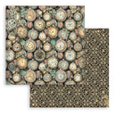 Stamperia Gardens of Time 8x8 Backgrounds Paper Pad 10 Sheets | SBBS142 - Craftywaftyshop