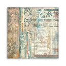 Stamperia Gardens of Time 8x8 Backgrounds Paper Pad 10 Sheets | SBBS142 - Craftywaftyshop