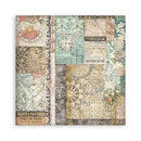 Stamperia Gardens of Time 8x8 Backgrounds Paper Pad 10 Sheets | SBBS142 - Craftywaftyshop