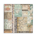 Stamperia Gardens of Time 8x8 Double - Sided Paper Pad 10 Sheets | SBBS141 - Craftywaftyshop