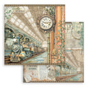 Stamperia Gardens of Time 8x8 Double - Sided Paper Pad 10 Sheets | SBBS141 - Craftywaftyshop