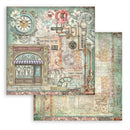 Stamperia Gardens of Time 8x8 Double - Sided Paper Pad 10 Sheets | SBBS141 - Craftywaftyshop