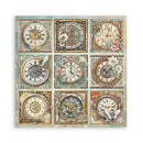 Stamperia Gardens of Time 8x8 Double - Sided Paper Pad 10 Sheets | SBBS141 - Craftywaftyshop