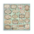 Stamperia Gardens of Time 8x8 Double - Sided Paper Pad 10 Sheets | SBBS141 - Craftywaftyshop