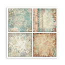 Stamperia Gardens of Time 8x8 Single - Sided Paper Pad 22 Sheets | SBBSXB24 - Craftywaftyshop