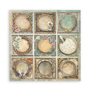 Stamperia Gardens of Time 8x8 Single - Sided Paper Pad 22 Sheets | SBBSXB24 - Craftywaftyshop