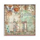Stamperia Gardens of Time 8x8 Single - Sided Paper Pad 22 Sheets | SBBSXB24 - Craftywaftyshop